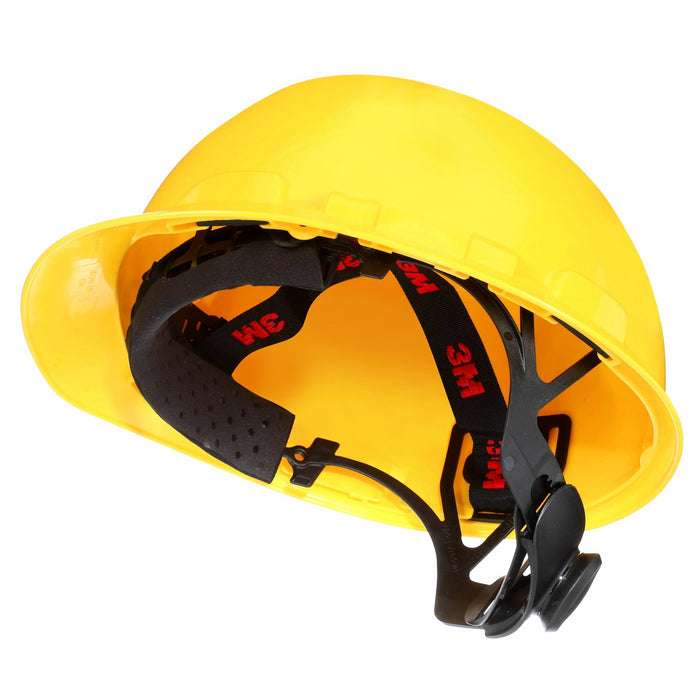 3M SecureFit Hard Hat CHH-R-Y6-SL, Cap Style with Ratchet Adjustment, Yellow
