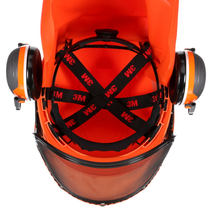 3M LumberJack Hard Hat System H-706SFRFK-UV, Pressure Diffusion Suspension