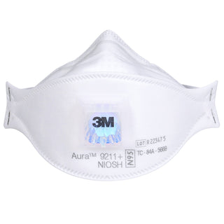 3M Aura Particulate Respirator 9211+, N95 10 EA