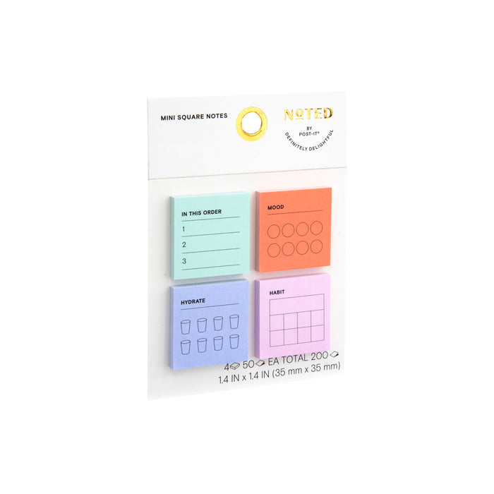 Post-it® Mini Notes NTD8-MINI-1, 1.4 in x 1.4 in (35 mm x 35 mm)
