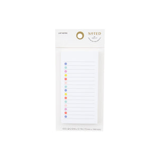 Post-it® List Notes NTD8-36-1, 2.9 in x 5.7 in (73 mm x 144 mm)