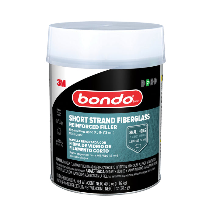 Bondo® Short Strand Fiberglass Reinforced Filler SS-QT-ES, 2.56 lb/1.16kg