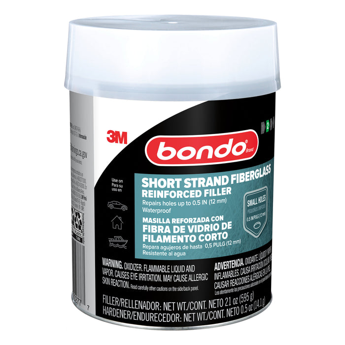 Bondo® Short Strand Fiberglass Reinforced Filler SS-PT-ES, 21 oz (595.34 g)