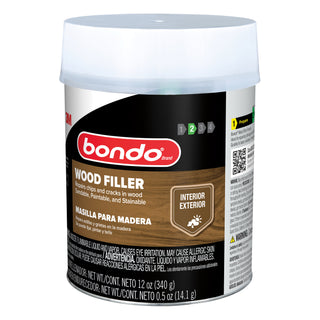 Bondo® Wood Filler WF-QT-ES, 30 oz (850.49 g)