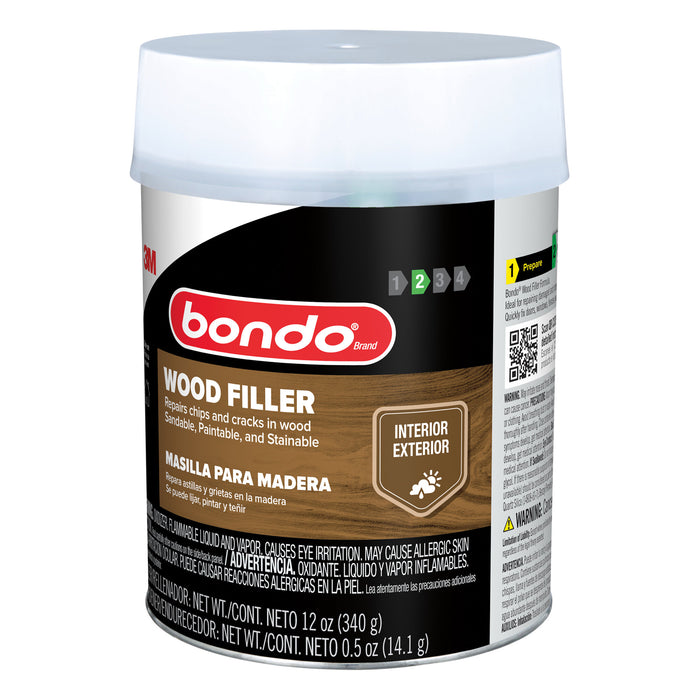 Bondo® Wood Filler WF-QT-ES, 30 oz (850.49 g)