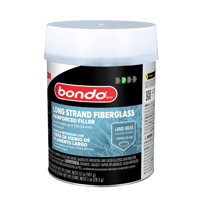 Stranded Fillers Bondo® Long Strand Fiberglass Reinforced Filler LS-QT-ES, 32 oz (2 lb ...
