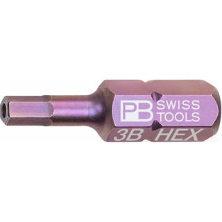 PB Swiss PB C6.210B/3 PrecisionBits C6,3 with external hex 1/4 Inch with hole