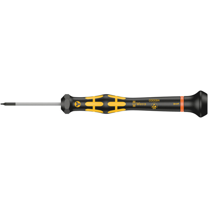 Wera 1572 ESD Kraftform Micro screwdriver for Microstix® screws, F x 40 mm