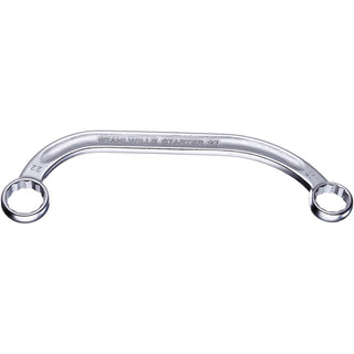 Stahlwille 41091922 27 Double ended ring Spanner STARTER (Half-Moon)