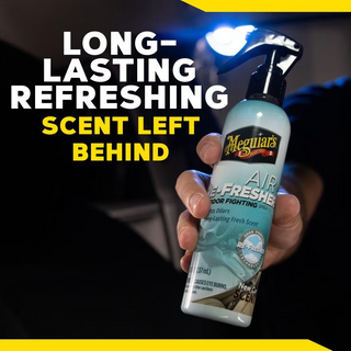 Meguiar's G250608 Air Re-Fresher Odor Fighting Spray - New Car Scent - Refresh & Instantly Fight Off Odors