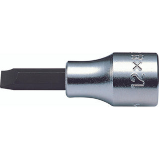 Ko-Ken 4005.60-8 Bit Socket Slotted 1.2x8 60 MM 1/2 Sq. Drive