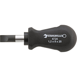 Stahlwille 47241045 4724 DRALL 3.5mm Slotted Stubby Screwdriver