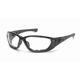 Pyramex SPG10810DT Clear Anti-Fog Lens with Padded Pearl Gray Frame