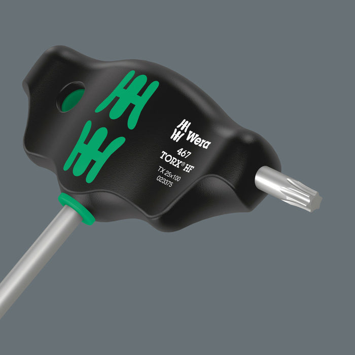 Wera 467 TORX® HF T-handle screwdriver with holding function, TX 9 x 100 mm