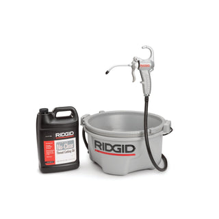 Ridgid 10883 Oiler with One Gallon Premium Thread Cutting Oil