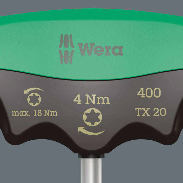 Wera 400 TX Torque-indicator, TX 25 x 5.0 Nm