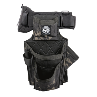 Badger 461061 XL Side-by-Side Carpenter Black Camo Belt - X-Large