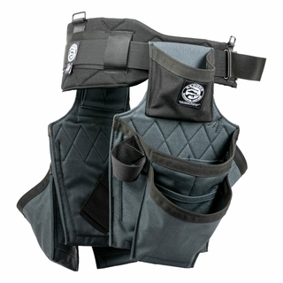 Badger 463210 LG Side-by-Side Framer Gunmetal Belt - Large