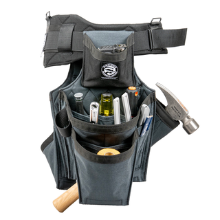 Badger 463210 LG Side-by-Side Framer Gunmetal Belt - Large