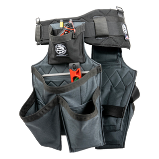 Badger 463210 LG Side-by-Side Framer Gunmetal Belt - Large