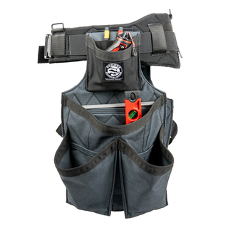 Badger 463210 XXL Side-by-Side Framer Gunmetal Belt - XX-Large