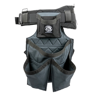 Badger 463210 LG Side-by-Side Framer Gunmetal Belt - Large