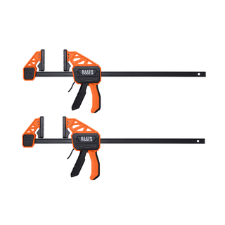 Klein Tools 47551 Speed-Klamp 12-Inch, 150-Pound, 2-Pack