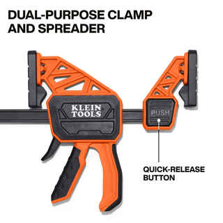 Klein Tools 47555 Speed-Klamp 6-Inch, 300-Pound