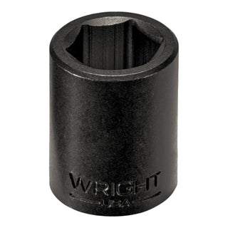 Wright Tool 48-17MM 1/2" Drive 6 Point Standard Metric Impact Socket - 17mm