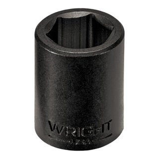 Wright Tool 48-19MM 1/2" Drive 6 Point Standard Metric Impact Socket - 19mm
