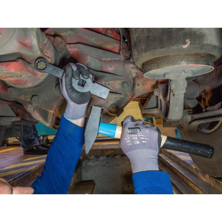 Hazet 4937-19 Box-End Wrench - Striking Face Pattern with 2 Striking Faces, 12-Point, 19mm