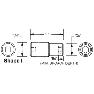 Wright Tool 8924 1" Drive 6 Point Deep Impact Socket - 3/4 Inch