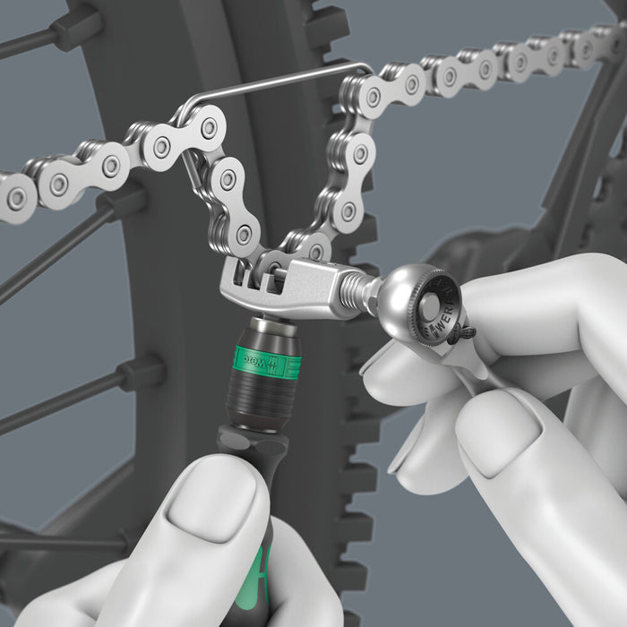 Wera 9532 Chain riveter set for workshops
