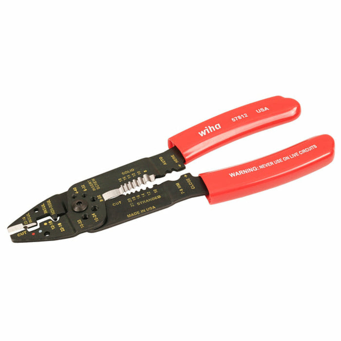 Wiha 57812 Wire Stripping Pliers/Cutters 8.5"