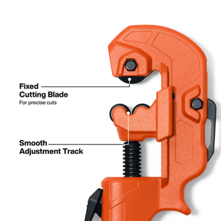 Klein Tools 50077 1-Inch Quick-Adjust Screw-Feed Tubing Cutter