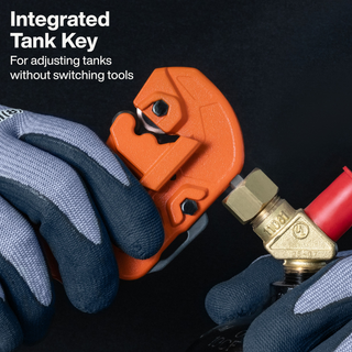 Klein Tools 50077 1-Inch Quick-Adjust Screw-Feed Tubing Cutter