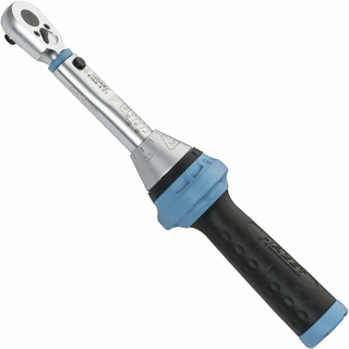 Hazet 5108B-3CT 1/4 inch (6.3 mm) hexagon ∙ hollow Torque wrench with reversible ratchet for screwdriver bits ∙ 2.5 – 25 Nm ∙ ±3%