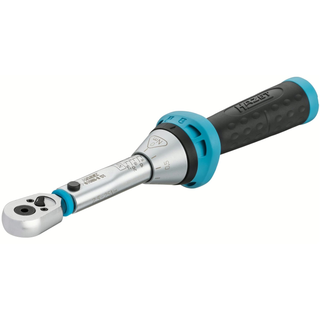Hazet 5108B-3CT 1/4 inch (6.3 mm) hexagon ∙ hollow Torque wrench with reversible ratchet for screwdriver bits ∙ 2.5 – 25 Nm ∙ ±3%