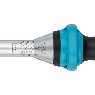 Hazet 5121-3CT Torque Wrench, 20-120 Nm, 12.5mm (1/2") Square