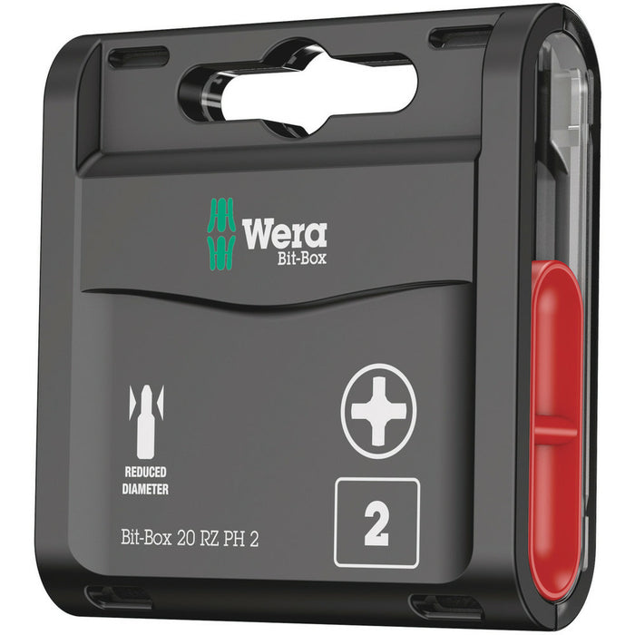 Wera Bit-Box 20 RZ PH, PH 2 x 25 mm, 20 pieces