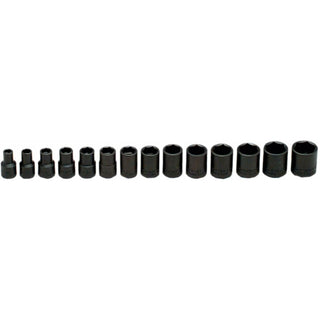 Wright Tool 359 3/8" Drive 6 Point Standard Impact Socket Set