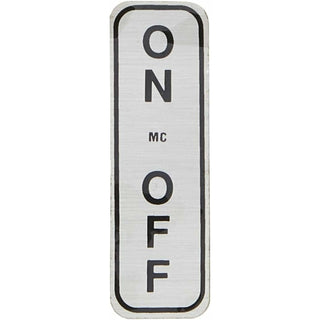 Ridgid 48087 Decal ON/OFF