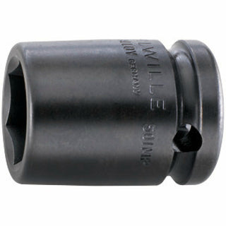 Stahlwille 23010022 50IMP 1/2" 6-pt Impact Socket, 22 mm