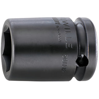 Stahlwille 23010011 50IMP 1/2" 6-pt Impact Socket, 11 mm