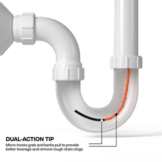 Klein Tools 53020 18-Inch Drain Snake Auger, 3-Pack