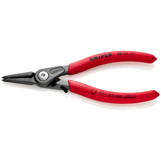 Knipex 48 31 J1 5 1/2" Internal Precision Snap Ring Pliers-Limiter