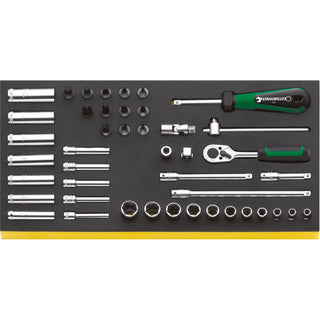 Stahlwille 96830601 TCS 40/35/9 1/4" Drive tools in TCS inlay