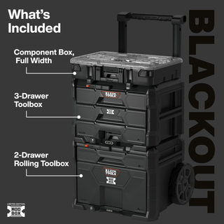 Klein Tools 548BLKSTK MODbox Blackout 3-Piece Set