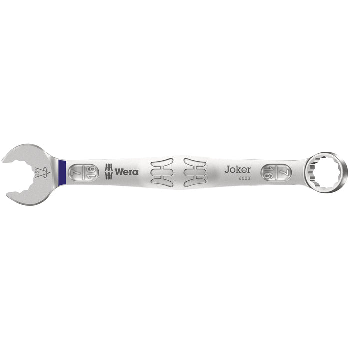 Wera 6003 Joker combination wrench, Imperial, 7/16" x 135 mm