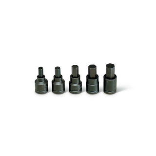Wright Tool 606 3/4" Drive Hex Bit Socket Set 5 Piece